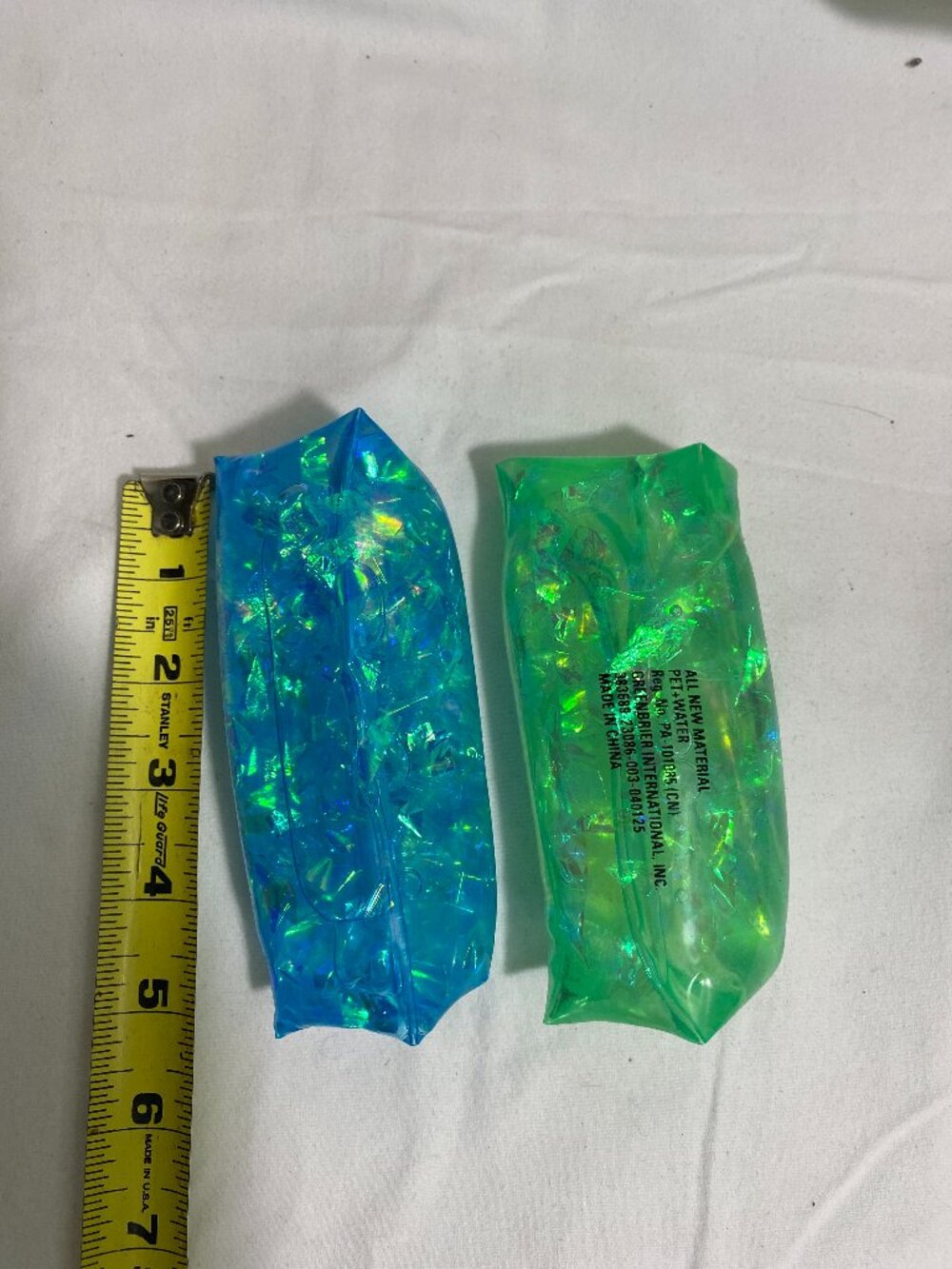 Greenbrier International Iridescent Green Sensory Squish Gel Fidget Toy Stress R
